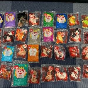 McDonald's Teenie Beanies ty lot of 95